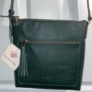 Kate Spade “On Purpose” Crossbody Spruce